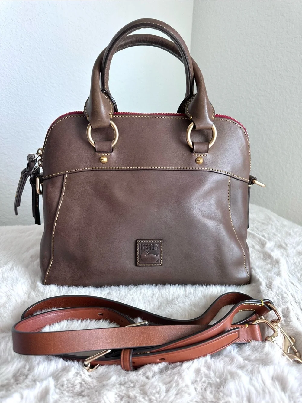 Dooney & Bourke Florentine Cameron Satchel